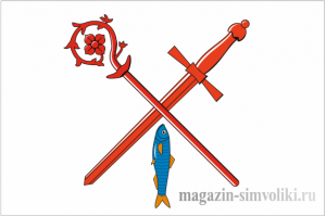 Флаг Приморска (Калининградская область)