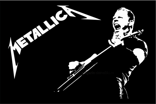 Флаг группы Металлика, Metallica