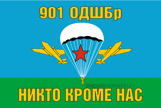 Флаг ВДВ 901 ОДШБр