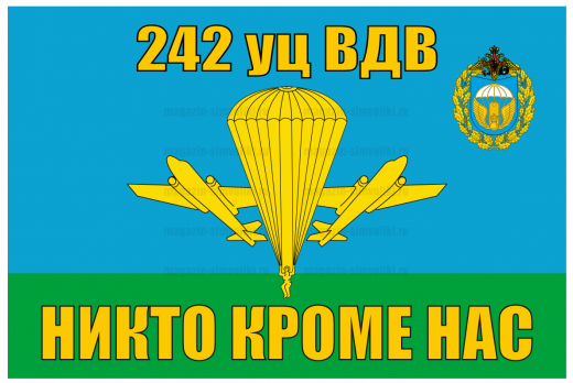 Флаг 242-го Учебного центра Воздушно Десантных Войск