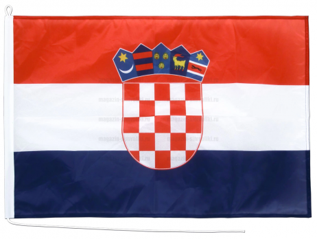 Флаг Хорватии гостевой 50x75 см